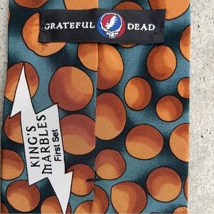 Grateful Dead King’s Marbles First Set Tie 
 100% Silk